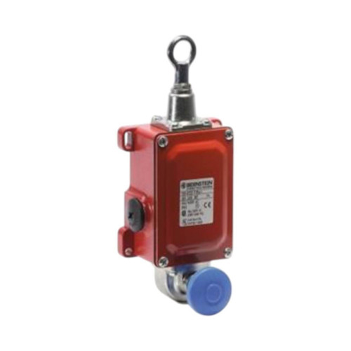 Bernstein AG SID Rope Pull Switch, 2NC/2NO, 16A, 240V, Metal Enclosure, Blue Push Button Reset, IP65
