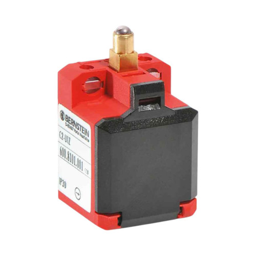 Bernstein AG C2-U1Z Mechanical Limit Switch, 1NO/1NC, 10A, 240V, Plastic Body with Metal Plunger, IP20