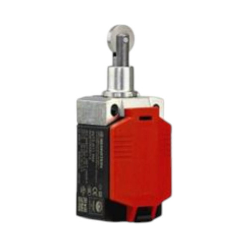 Bernstein AG IN73 Plastic Body Limit Switch with Stainless Steel Roller, 1NC/1NO, 5A, 240VAC/24VDC, M20 Entry