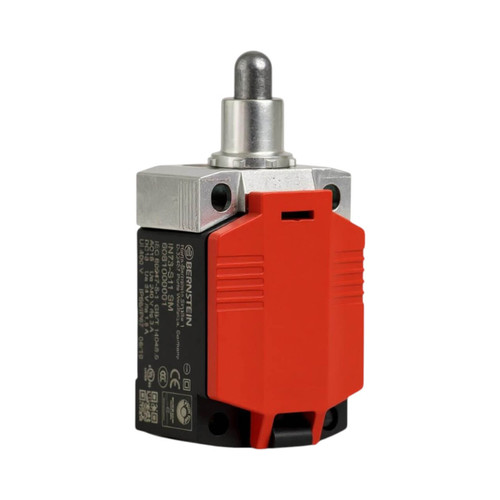 Bernstein AG IN73 Plastic Body Limit Switch with Metal Plunger, 1NO/1NC, 5A, 240V AC/24V DC, IP67