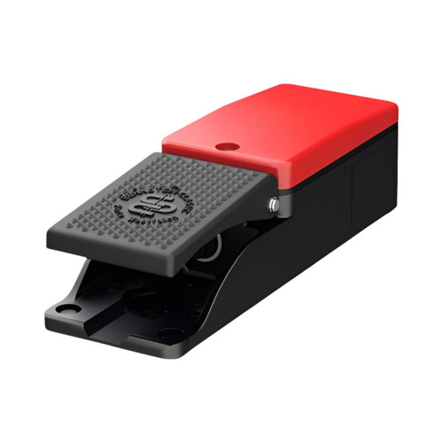 Bernstein AG F1 Foot Switch, 1 Pedal, 0-10V Analog Output, PNP NO Switching Output, Aluminum Housing, IP65