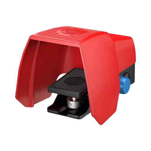 Bernstein AG F1 Foot Switch with Protection Shroud, 1 Pedal, 2NC/2NO, 10A, 240V, Safety Latch, Manual Release