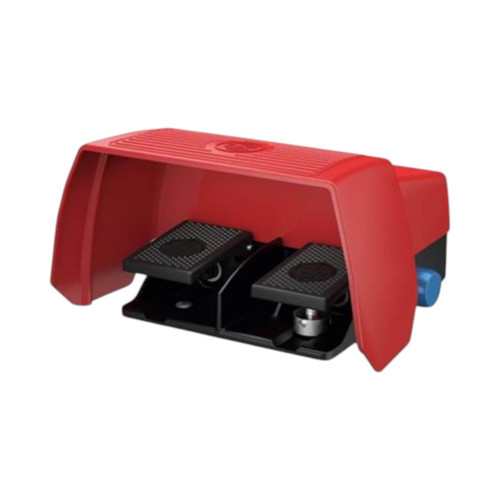 Bernstein AG F2 UN Foot Switch, 2 Pedal, 4NC/2NO, 10A, 240V, Aluminium Housing, Safety Lock with Release, IP65