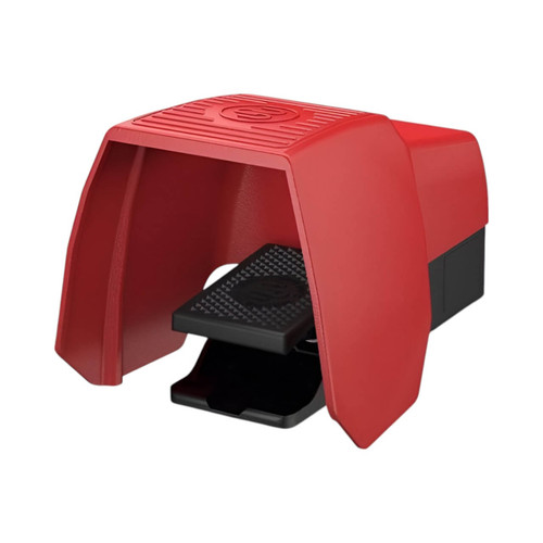 Bernstein AG F1 UN Foot Switch with Protection Shroud, 1 Pedal, 1 Potentiometer, 1 Change-Over Contact, IP65