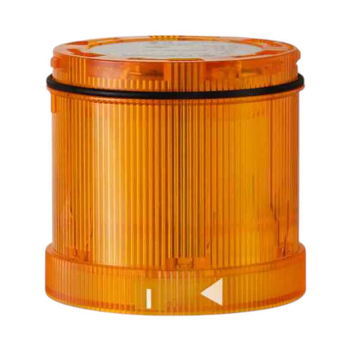 Werma KombiSIGN 71 LED Beacon Element, Yellow, 24V AC/DC, 70mm, Permanent, 30mA, IP65, Polycarbonate Lens