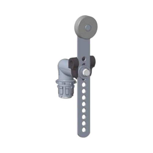 Bernstein AG Actuating Element for IN73/MN78 Limit Switches, Metal Lever with Plastic Roller, Adjustable