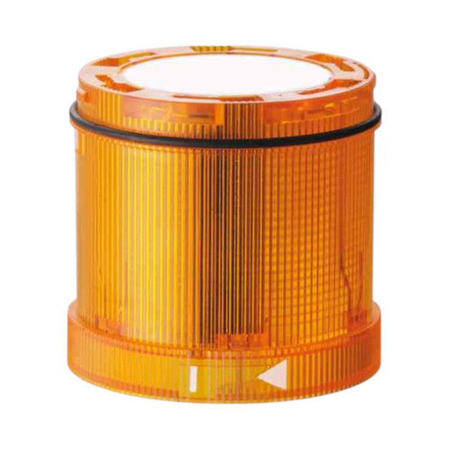 Werma KombiSIGN 72 LED Beacon, Yellow, 24V AC/DC, Permanent/Blinking, 70x66mm, IP65, Polycarbonate Lens