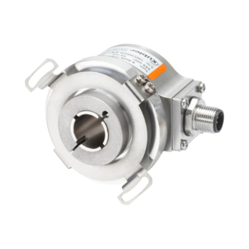 Kubler 5026 Incremental Encoder, 12mm Hollow Shaft, 1024 PPR, Push-Pull, 5-30V DC, M12 Connector, IP66/IP67
