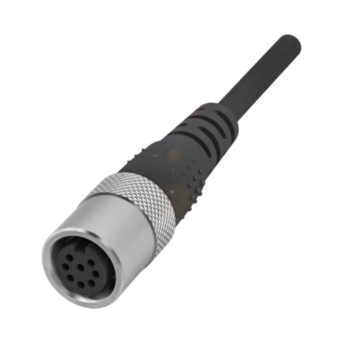Balluff Straight Female 8 Way M16 Unterminated Sensor Actuator Cable, Shielded, 10m, IP67/IP69K