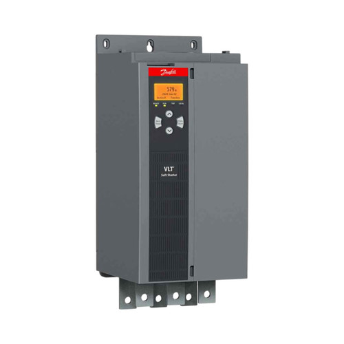 Danfoss MCD 600 Soft Starter, 144A, 75kW, 200-525V AC, 24V AC/DC Control, IP00, Built-In Bypass Contactor