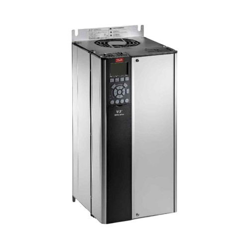 Danfoss FC-302 Variable Speed Drive, 22kW, 30hp, 380-500V AC, 3 Phase, IP20, No Brake, Graphical Display