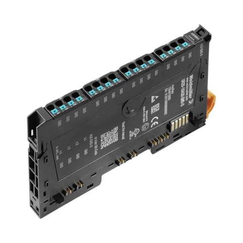 Weidmuller Remote I/O Module, 16-Channel Ground Output, Push-In Connection, Auxiliary, TS 35