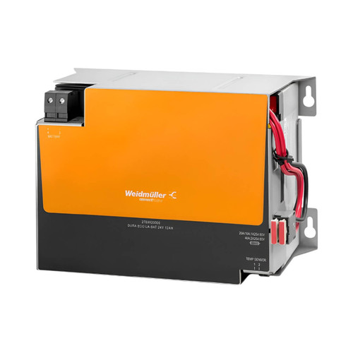 Weidmuller DURA ECO 12Ah Lead-Acid Battery Module for CP DC UPS Systems, 50A Output, 24V