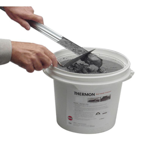 Thermon T-3-1G Heat Transfer Compound, 3.79L, Black Paste, Water-Soluble, 371°C Max, for Steam/Electric Heater