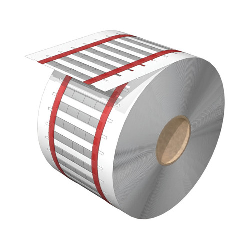 Weidmuller HS 1.0-3.2/12 MM W Heat-Shrink Sleeve Marker, 1-3.2mm Cable, White, Polyolefin, 12mm, 4000 pcs