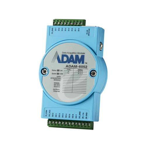 Advantech ADAM-6052 16-channel Source-type Isolated Digital I/O
Modbus TCP Module