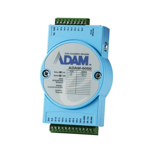 Advantech ADAM-6050 18-channel Isolated Digital I/O Modbus TCP
Module
