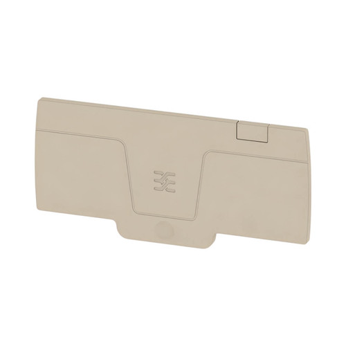 Weidmuller AEP AP11 End Plate for A-Series Terminal Blocks, Beige