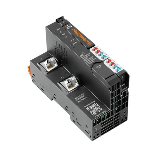Weidmuller U-remote Fieldbus Coupler, Ethernet/IP, 24V, 10A, IP20, DIN Rail Mount