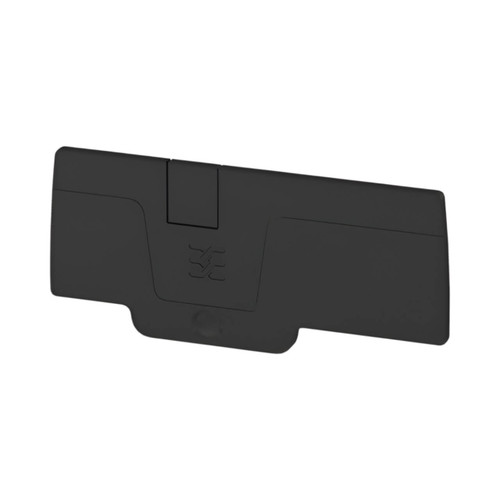 Weidmuller AEP 3C 4 BK End Plate for A-Series Terminal Blocks, Black