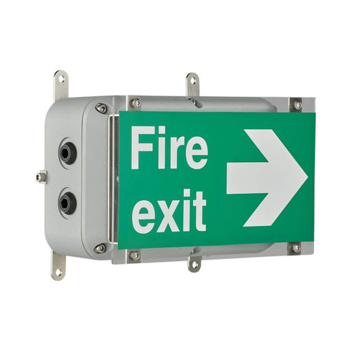Raytec SPZ Hazardous Area LED Bulkhead Emergency Exit Light, 110 to 254V AC, 24W, 6500K, Zone 2/22