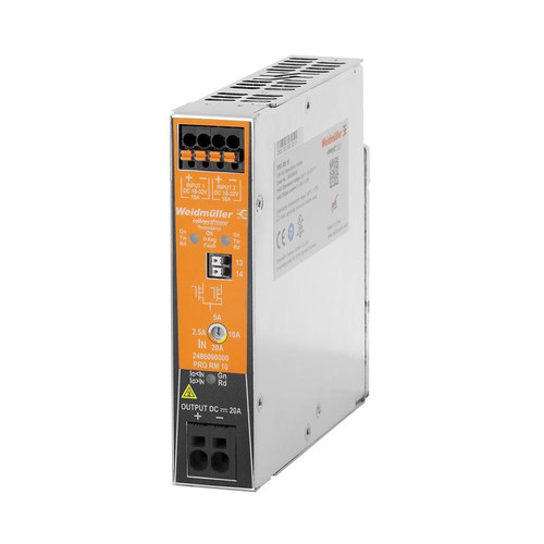 Weidmuller PRO RM 10 Redundancy Module, 24V DC, 10A, DIN Rail Mounted, IP20