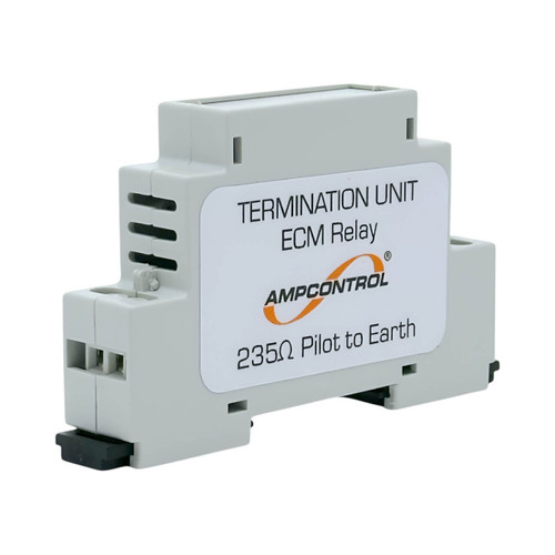 Ampcontrol ECM3 Termination Module with Suppression, DIN Rail Mount, for use with Earth Continuity Relay