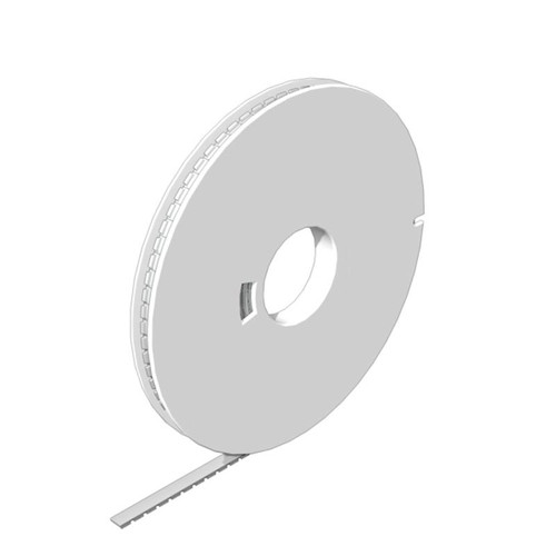 Weidmuller DEK 5/6 MM WS Terminal Marker, 5x6mm, White, Snap-On for Terminal Blocks, 600 pcs