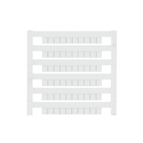 Weidmuller DEK 5/5 MC NE WS Dekafix Terminal Markers, 5x5mm, White, Snap-On, Blank, 1000pcs