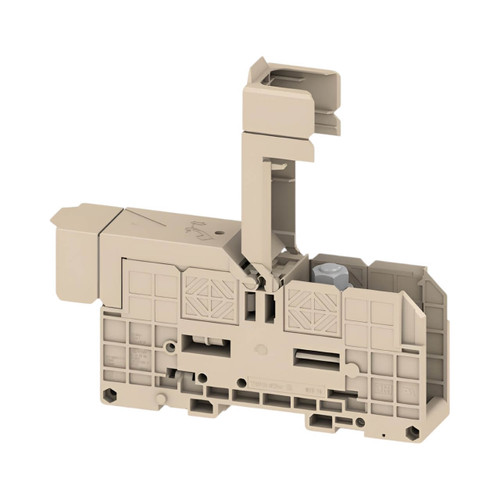 Weidmuller WFF 70/AH Feed-Through Terminal Block, 70mm², 1000V, 192A, Beige, M8 Bolt Connection