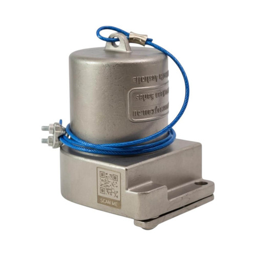 New Macey Lockable Cover to suit 150A Plug, Stainless Steel