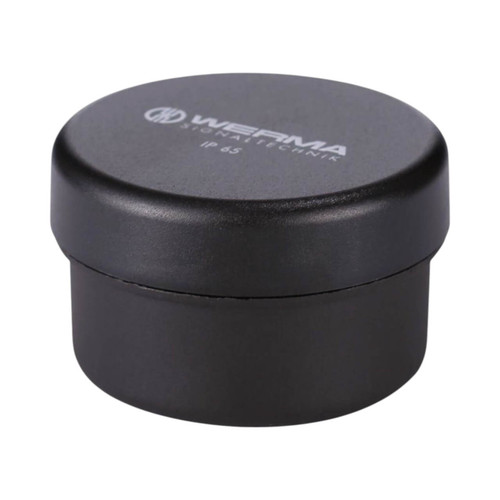 Werma KombiSIGN 71 Terminal Element, 12-230V AC/DC, IP65, Black, Bayonet Lock, Base/Wall Mounting