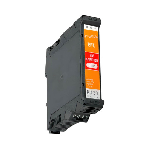 Ampcontrol External Barrier for EFL Protection Relay, 110-1100V, AS/NZS 2081:2011 Compliant