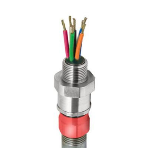 CMP PXRCREX RapidEx Barrier Cable Gland, M20, 13.9mm Cable, Nickel-Plated Brass, Ex d/Ex e, IP66, ATEX/IECEx