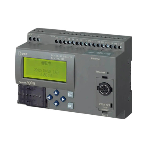 IDEC FT1A SmartAXIS PLC, 24 I/O, 24V DC, Relay Outputs, Expandable