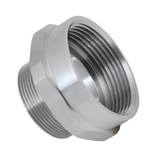 CMP 737 Threaded Adapter, 1/2 Inch NPT Male to M20 Female, Nickel-Plated Brass, Ex d/Ex e,, ATEX/IECEx
