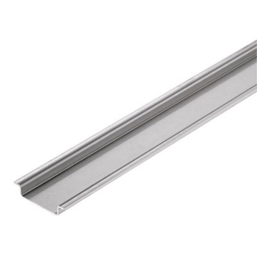 Weidmuller TS 35 DIN Rail, 35x7.5mm, 2m, Galvanized Steel, Unslotted