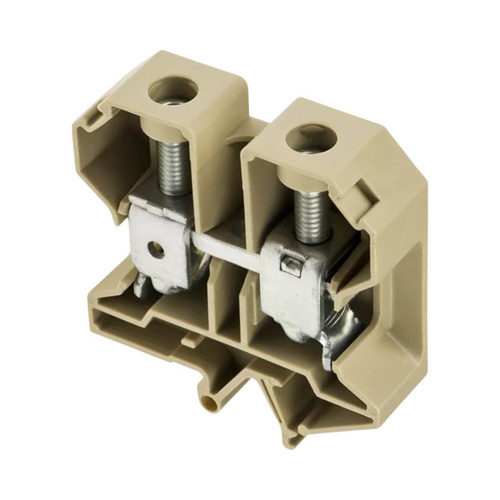Weidmuller SAK 35N Feed-Through Terminal Block, 35mm², 800V, 125A, Screw Connection, Beige, TS 32