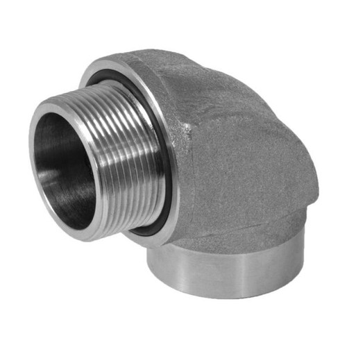 CMP 787 Nickel-Plated Brass 90-Degree Adapter, M20 Male to M20 Female, Ex d/e, ATEX/IECEx