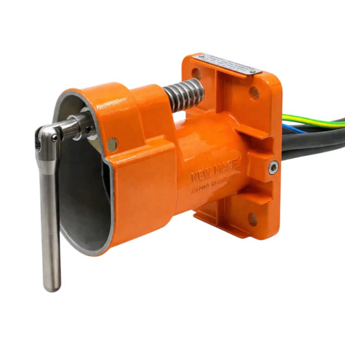 New Macey 415/660V Restrained Receptacle with 1.2m Tails, 150A, 50mm² Cable Size, Stainless Steel