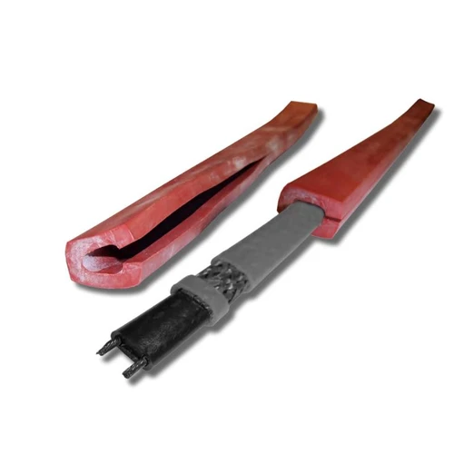 Thermon KS-2 Silicone Protection Sleeve, 250°C Max, for Heat Tracing Cable Edge Protection