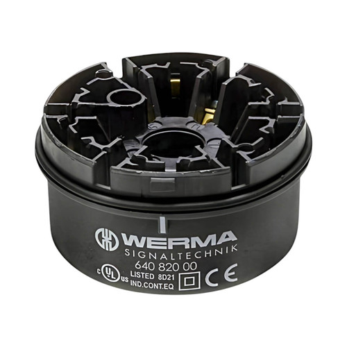 Werma KombiSIGN 71 Terminal Element, Screw Connection, 24-230V, IP65, Base Mount