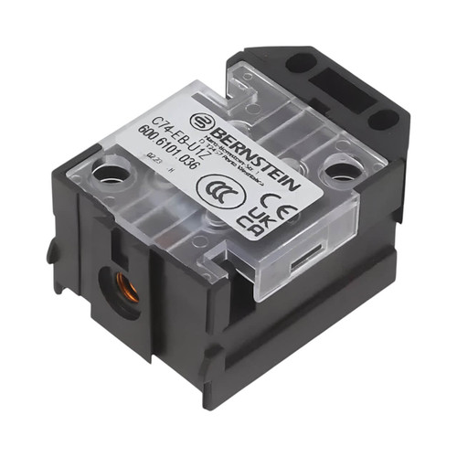 Bernstein AG C74-EB-U1Z (SW) Contact Block, 1NO 1NC, 400V AC, 10A