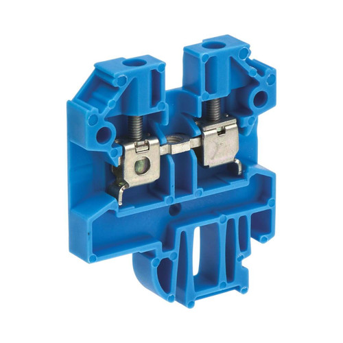 Weidmuller SAK 2.5 BL Feed-Through Terminal Block, 2.5mm², 800V, 24A, Screw Connection, Blue, DIN Rail TS 32