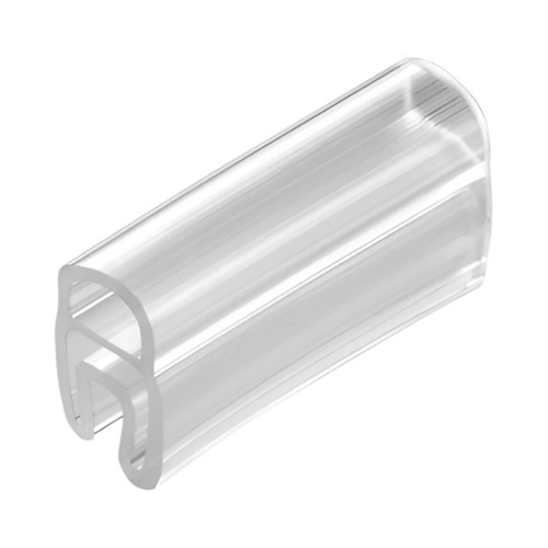Weidmuller TM 202/15 V0 Tag Carrier Sleeve, 15mm, Transparent, PVC, suits 2-4mm Cable, 1000 pcs