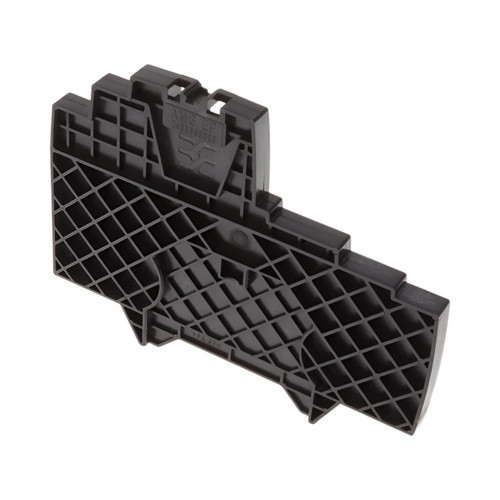 Weidmuller AMG EP 2010 End and Partition Plate, Black, for maxGUARD AMG Modules, TS 35 DIN Rail Mount