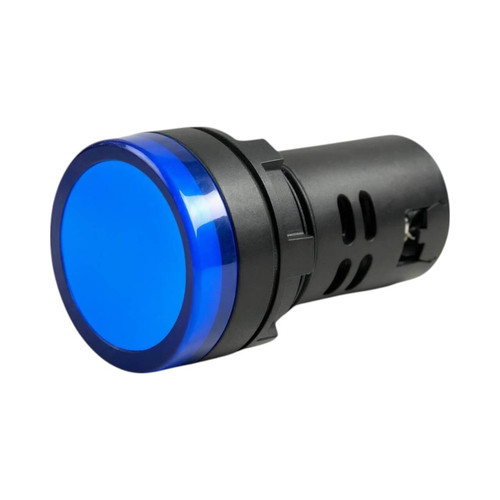 SEL 22DS LED Pilot Light, Blue, 24V AC/DC, 22mm Cutout, IP65, Panel Mount