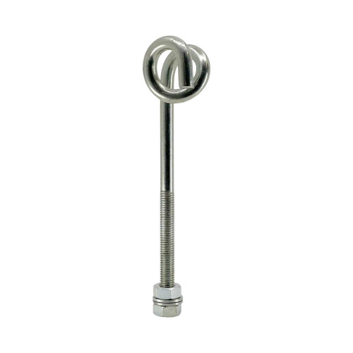 Smart Series Pigtail, 1.5 Turn, M10 x 125mm, Electro Galvanised Steel, Includes Washer & Locknut