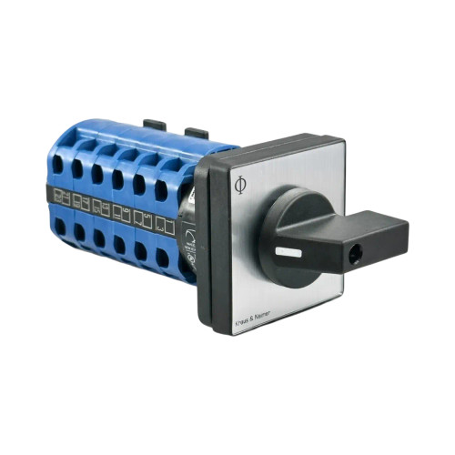 Kraus & Naimer CA10 WAA239 Multi-Step Cam Switch, 1 Pole, 20A, 690V, 12 Position without Off, Panel Mount