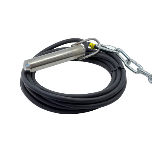 Smart Series TS1 Tilt Switch, Blocked Chute Detector with Welded Loop, 1NC, 6m Cable, IP68